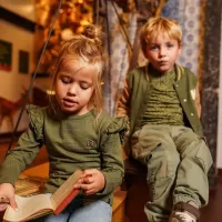 Shirt_en_Flared_Broek_Army_Green_1