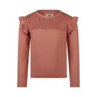 Shirt_en_Flared_Broek_Dark_Old_Pink