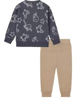 Sweater_Dusty_Navy_en_Broek_Zand_1