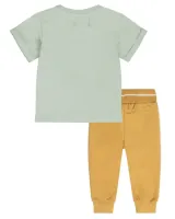 Sweater_Steal_Blue_en_Joggingbroek_Cargo_Loose_Fit_Sand_7