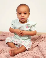 T_shirt_Ajour_flower_en_Bloomer_Jog_Denim_Light_wash_4