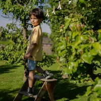 T_shirt_Enjoy_the_Summer_Loose_Fit__Yellow_2