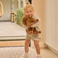 T_shirt_Loose_Fit_Off_White_en_Short_Stripe_blue_6