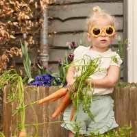 T_shirt__Off_White_en_Short_Aqua_Green_1