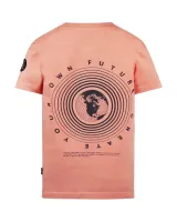 T_shirt_met_Print_op_de_rug_Neon_Coral_1