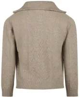 Trui_met_Rits_Taupe_1