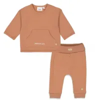 Unisex_Sweater_en_Broekje_Hazelnoot