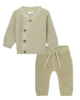 Unisex_Vest_Geldo_en_Broek_Geria_Moss_Gray