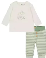 Welcome_To_Earth_Shirt_Off_White_en_Broek_Green