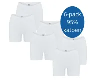 _Dames_boxershort_Softly_met_lange_pijp_wit_6_pack