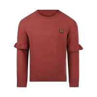 _Sweater_dropped_shoulder_Dusty_Red