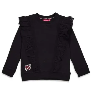 Blushing_Zebra_Sweater_Ruches_Zwart