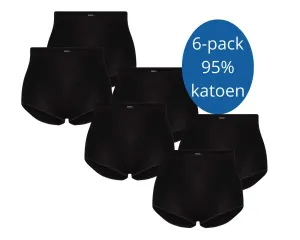Briljant_Dames_Maxi_Slip_Zwart_6_pack