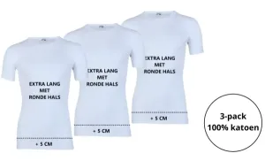 Heren_T_shirt_Joep__ronde_hals__Extra_Lang_Wit_Extra_Lang_3_pack