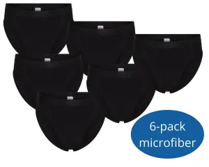 Herenslip_Young_Microfiber_Zwart_6_pack
