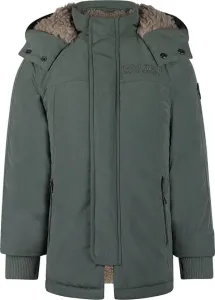 Jas_met_capuchon_Dark_Green