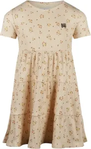 Jurk_Beige_Bloemetjes_printje