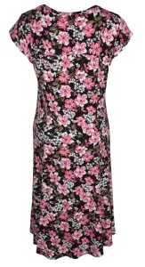 Jurk_Biggi_Flowers_Black_Pink_1