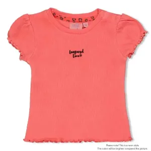 Leopard_Love_T_shirt_Neon_Koraal