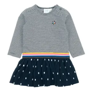 Pret_A_Party_Jurk_streep_met_pliss__Rok__Marine