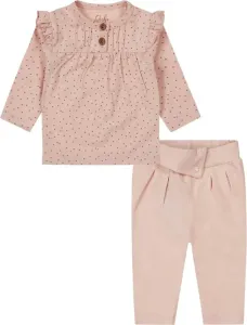 Shirt_Dot_en_broek_Dusty_Roze