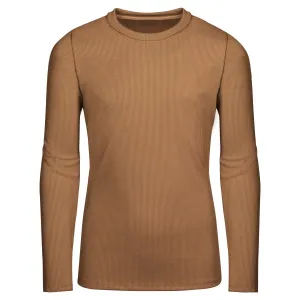 Shirt_Fleur_Rib_Camel
