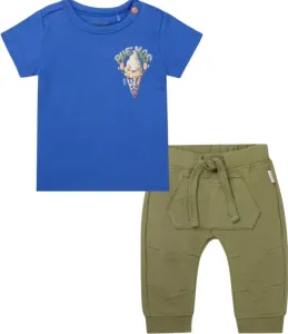 Shirt_Oloron_Dazzling_Blue_en_Broek_Ormstown_Oil_Green_Regulair__6