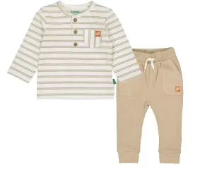 Shirt_Stripe_Off_White_en_Broek__Waffle_Cinnamon_1