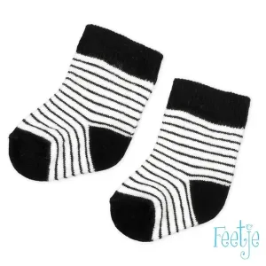 Sokjes_Streepje_zwart_wit