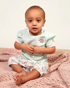 T_shirt_Ajour_flower_en_Bloomer_Jog_Denim_Light_wash_4