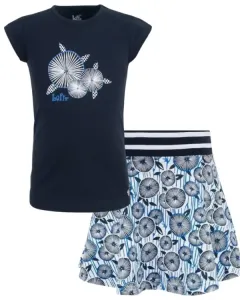 T_shirt_Bloem_Navy_en_Rok_bloem