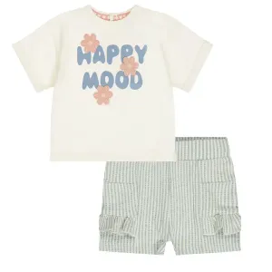 T_shirt_Loose_Fit_Off_White_en_Short_Stripe_blue