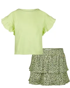 T_shirt_Loose_fit_Faded_Terra_en_Short_Denim_Loose_Fit_8