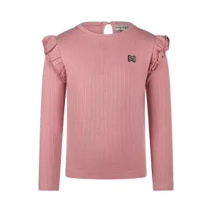 T_shirt_lmet_roezeltjes_Dusty_Pink