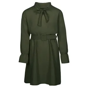 _Jurk_met_structuur_Groen