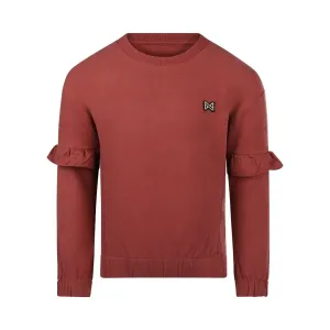 _Sweater_dropped_shoulder_Dusty_Red